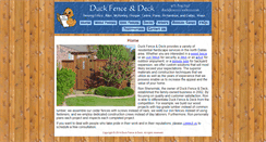 Desktop Screenshot of duckfence.com